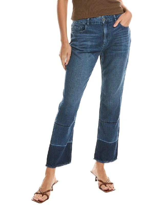 Bella Dahl Lennon - Straight Leg Open Hem Jean Cozy Women's Sherpa - lined