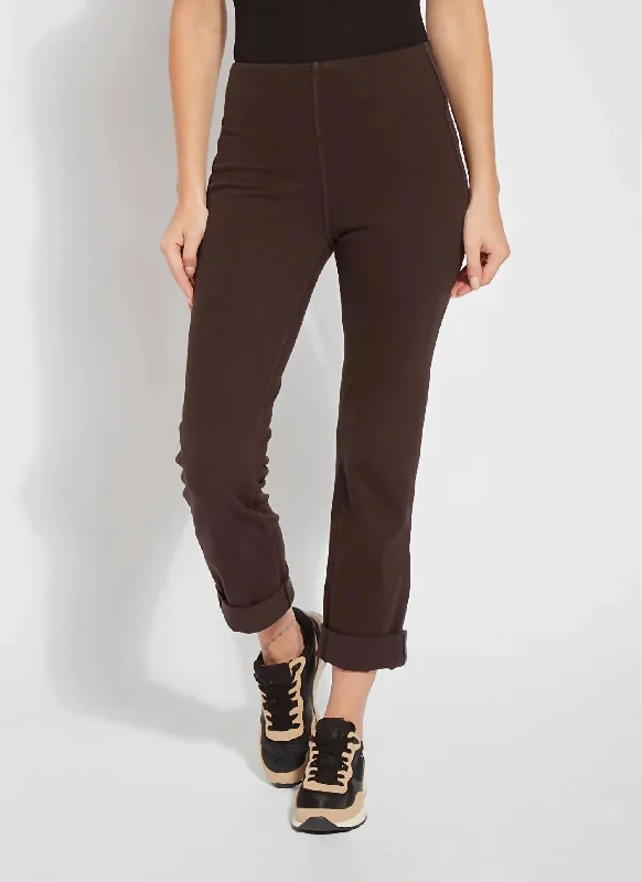 Boyfriend Denim Jean In Double Espresso Dynamic Women's High - energy