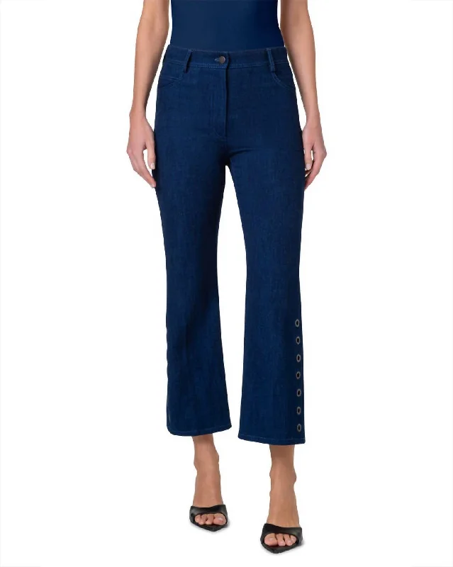 Cali Stretch Denim Bootcut Jeans In Ink Denim Traditional Women's 
