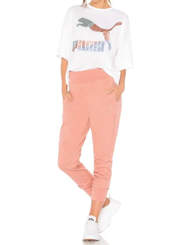 Archive Logo Jogger Pants In Pink Hip Women's Urban