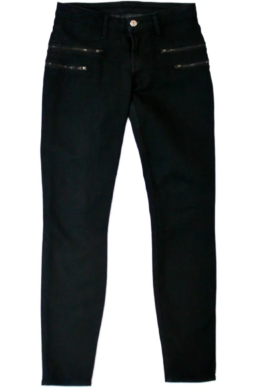 Helmut Lang - Skinny Zip Jeans Confident Women's High - fashion