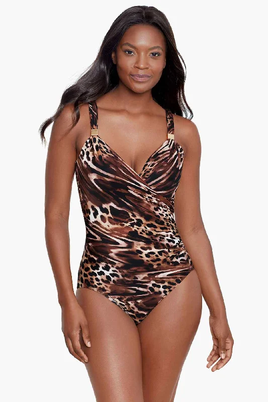 Ocicat Siren One Piece Swimsuit Scandinavian