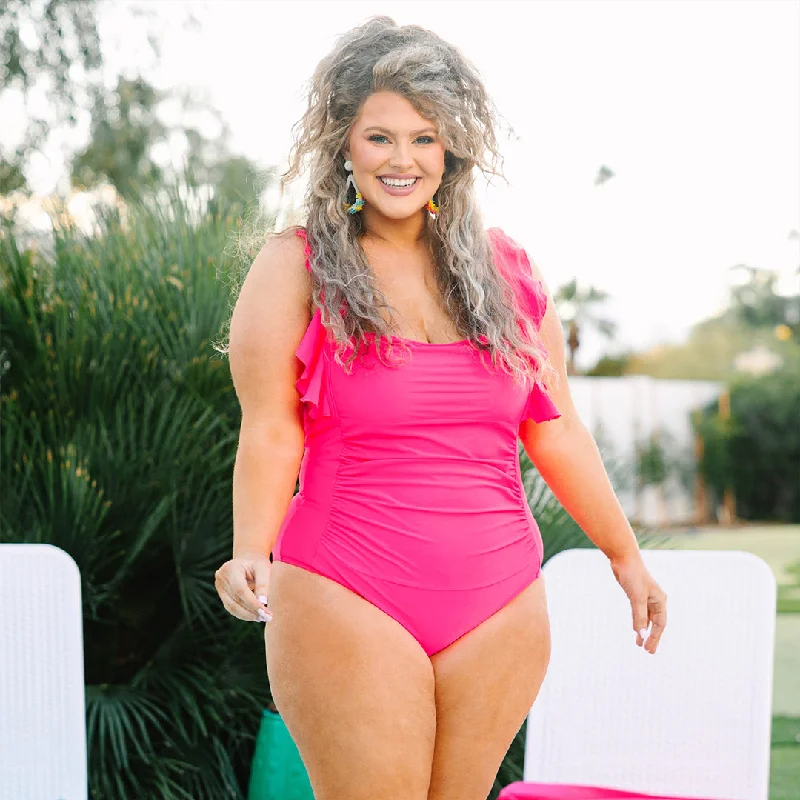Bahama Beauty Swimsuit, Pink European