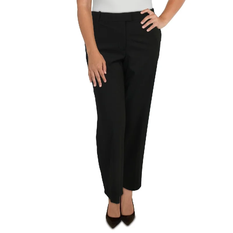The Chelsea Womens Flat Front Work Wide Leg Pants Practical Women's Quick - dry