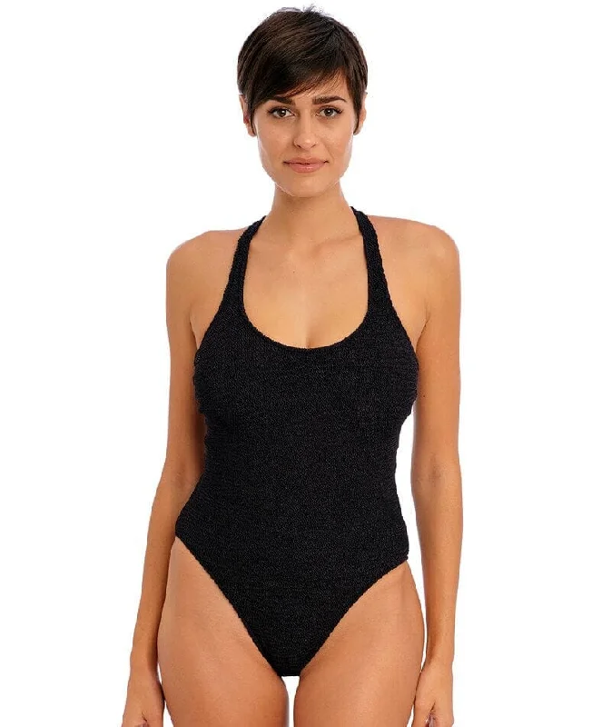 Freya Swim Ibiza Waves Underwire Swimsuit - Black Dynamic Women's High - energy