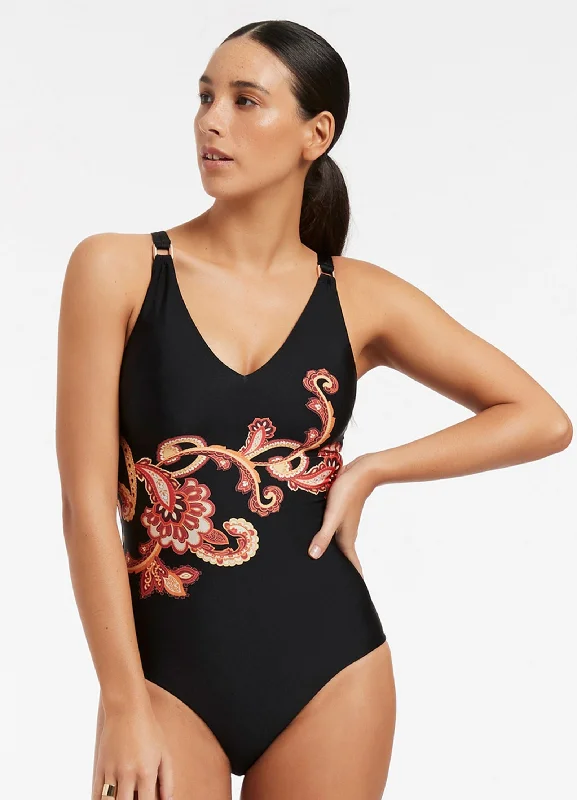 Silk Road D/DD Trim One Piece - Black Country