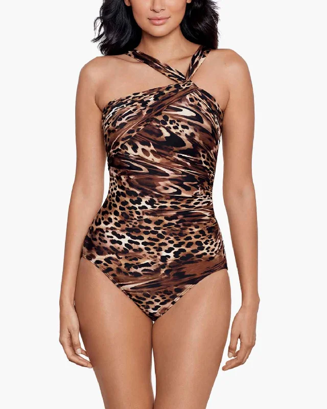 2024 Miraclesuit Ocicat Europa One Piece - 6554221 Vintage Women's 1970S 