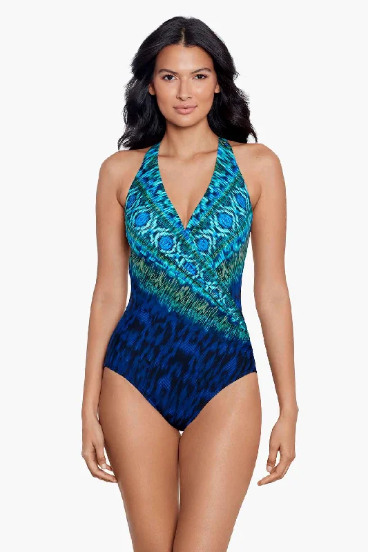 Alhambra Wrapsody One Piece Swimsuit Feminine Women's Style 