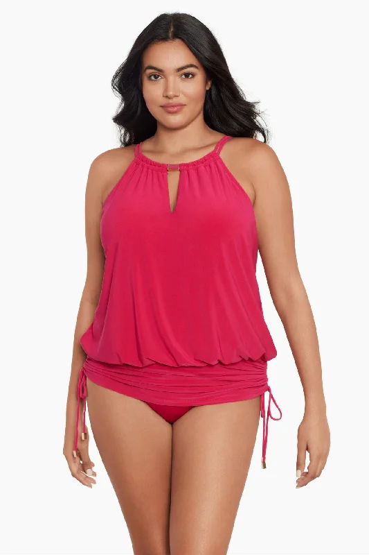 Plus Size Solid Susan One Piece Swimsuit Earthy Women's 