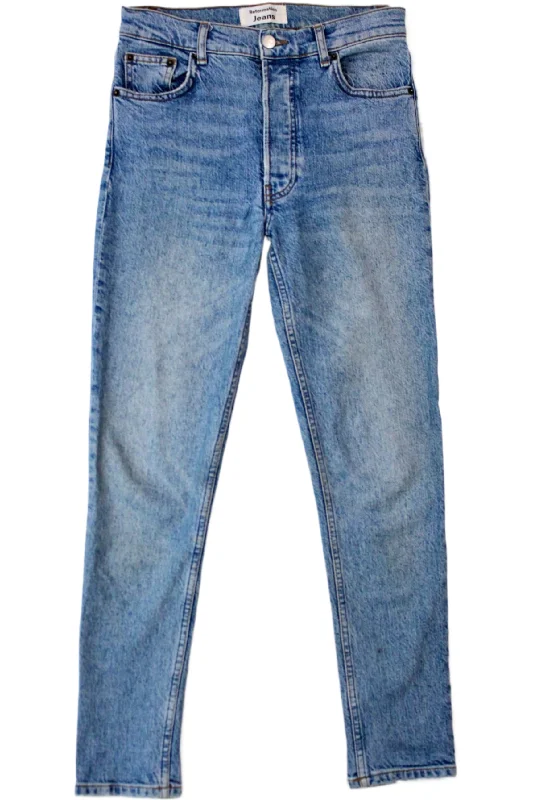 Reformation - Sand Wash Skinny Jeans Edgy Women's Punk
