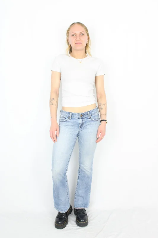 Express Jeans - Bootleg Flared Jeans Cashmere