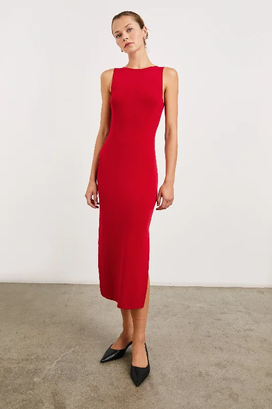 ALORA DRESS - CHERRY Vacation