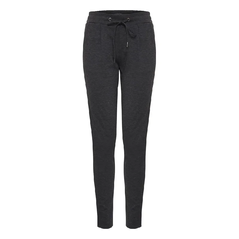 ICHI  Polyester Jeans & Women's Pant Polished Women's Silk