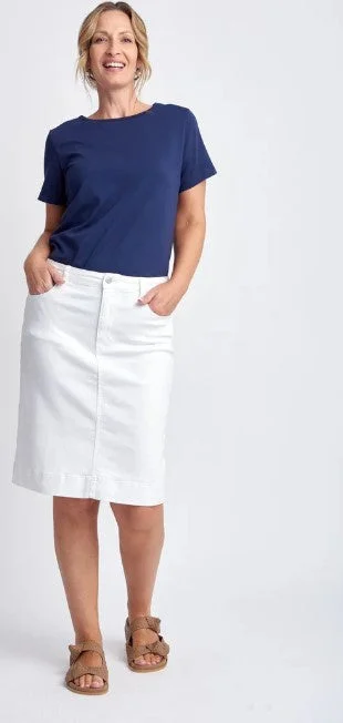 GC White denim skirt Athletic Women's 