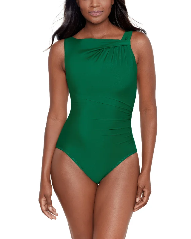 2024 Miraclesuit Rock Solid Avra One Piece - 6559040 Polished Women's Silk