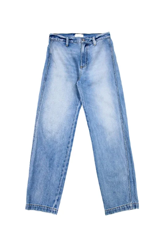 Boyish - High Rise Straight Jeans Feminine Women's Soft 