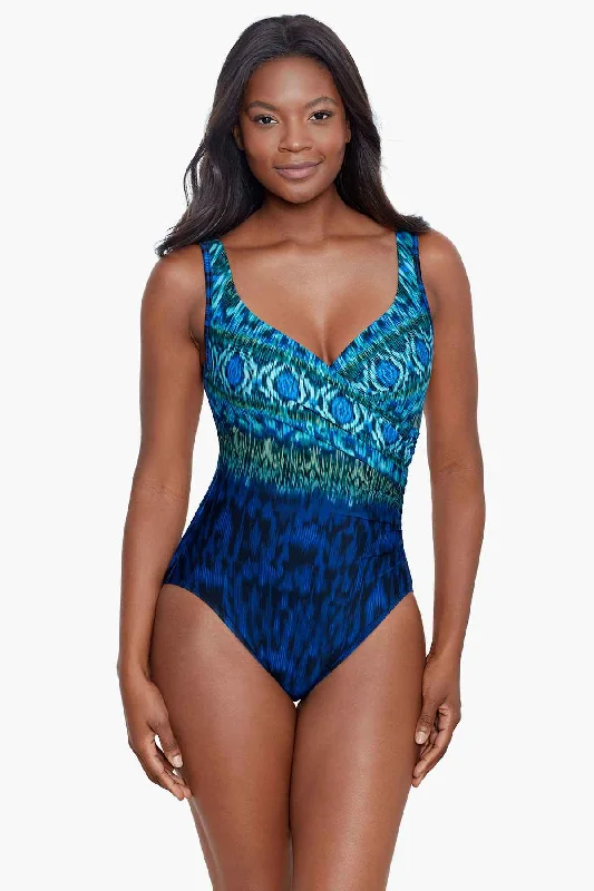 Alhambra It's A Wrap One Piece Swimsuit Sophisticated Women's 