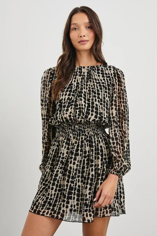 LANIE DRESS - SPOTTED SHIBORI Artistic Women's Avant - 