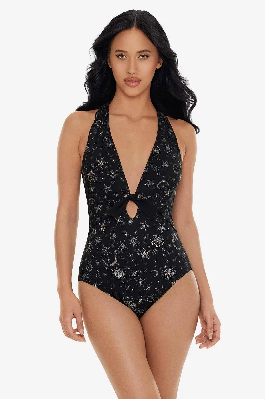 Lucky Stars Halle One Piece Swimsuit Traditional Women's Wool