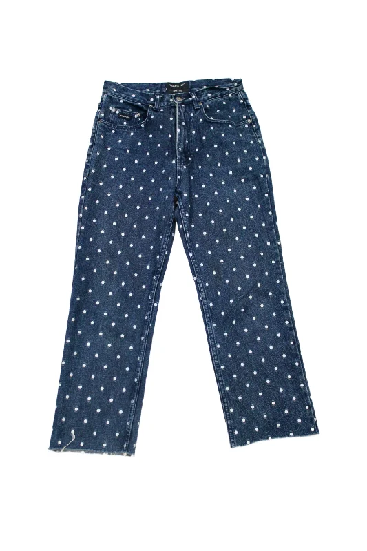 PegLeg NYC - Spotted Jeans Athletic Women's High - 