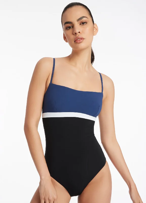 Versa Tank One Piece - Pacific Blue Cozy Women's Winter