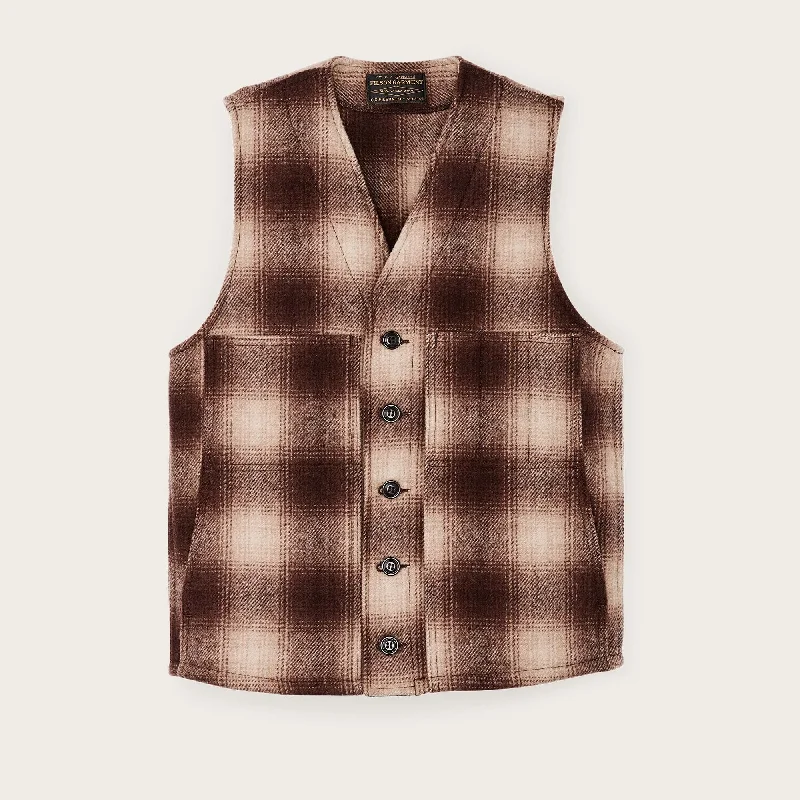 MACKINAW WOOL VEST Sophisticated Women's 