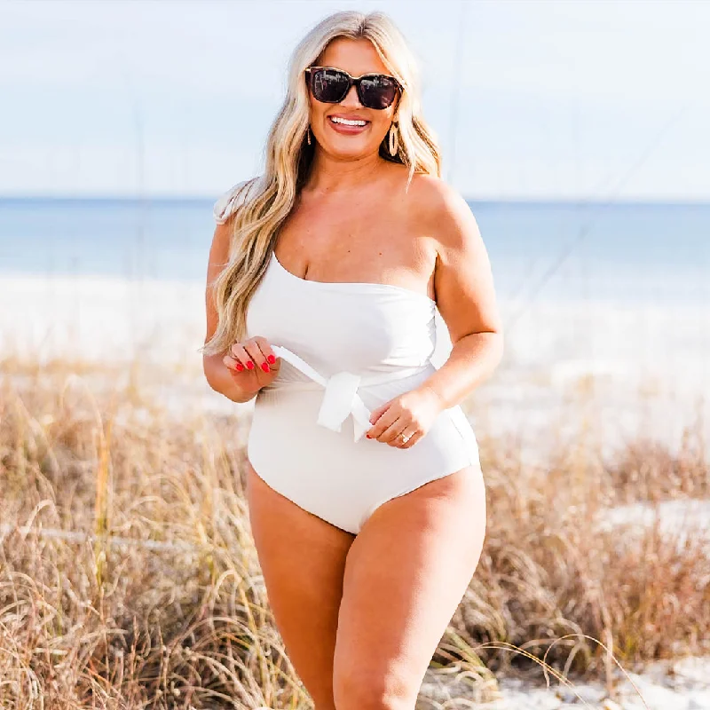 Follow The Sun Swimsuit, White Cool Women's Skate