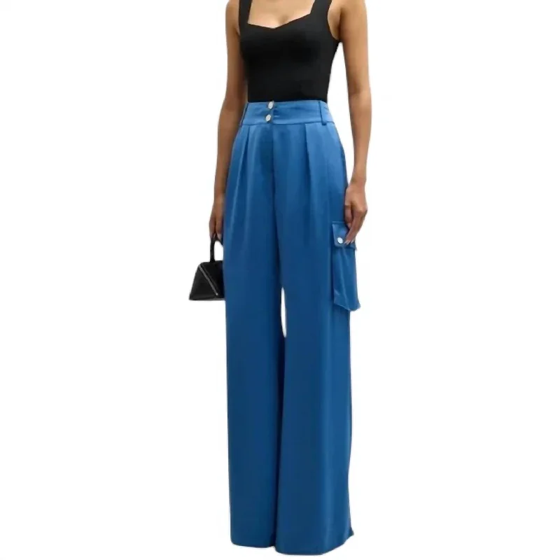 Rumer Pants In Navy Trendy Women's 