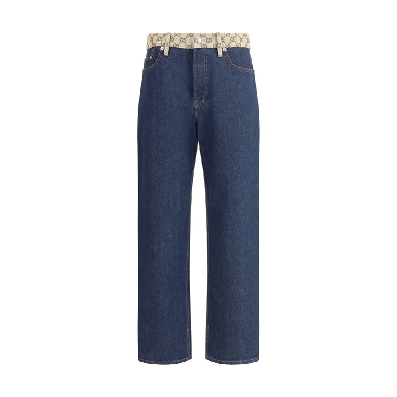 Gucci Logo boyfriend Women's Jeans Bold Women's Statement