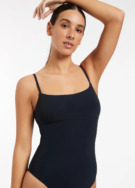 Jetset Tank One Piece - Deep Navy Cashmere