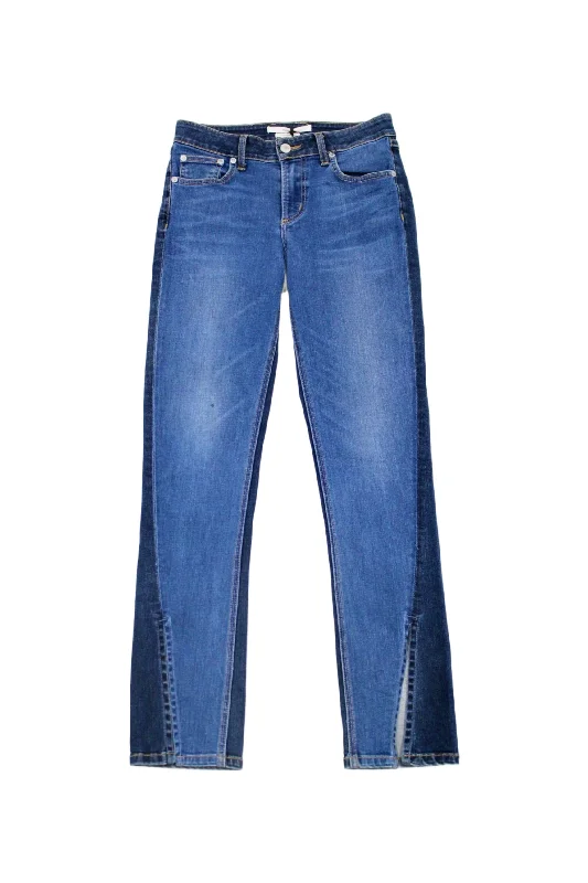 TULAROSA - Contrast Wash Jeans Unique Women's Upcycled