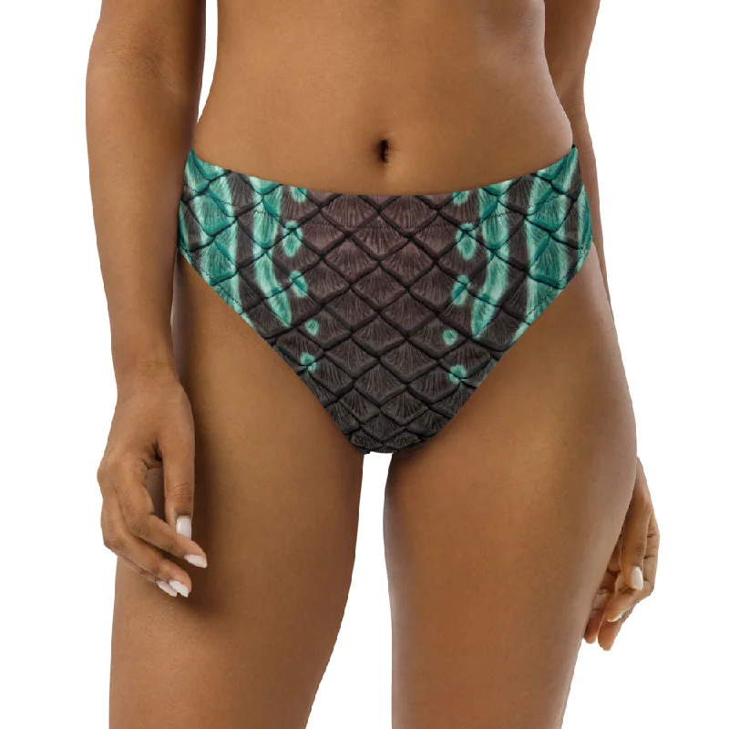 Song of the Sea Recycled High-Waisted Bikini Bottom Feminine Women's Soft 