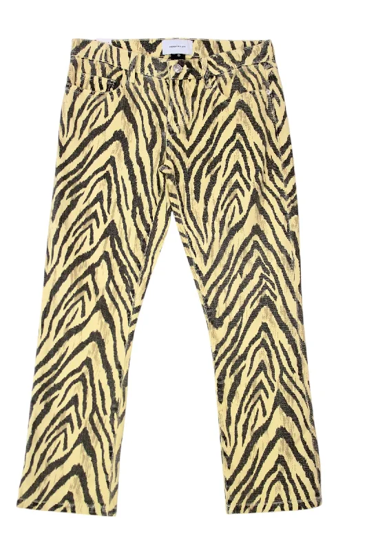 Current Elliott - Animal Print Jeans Cool Women's Skate