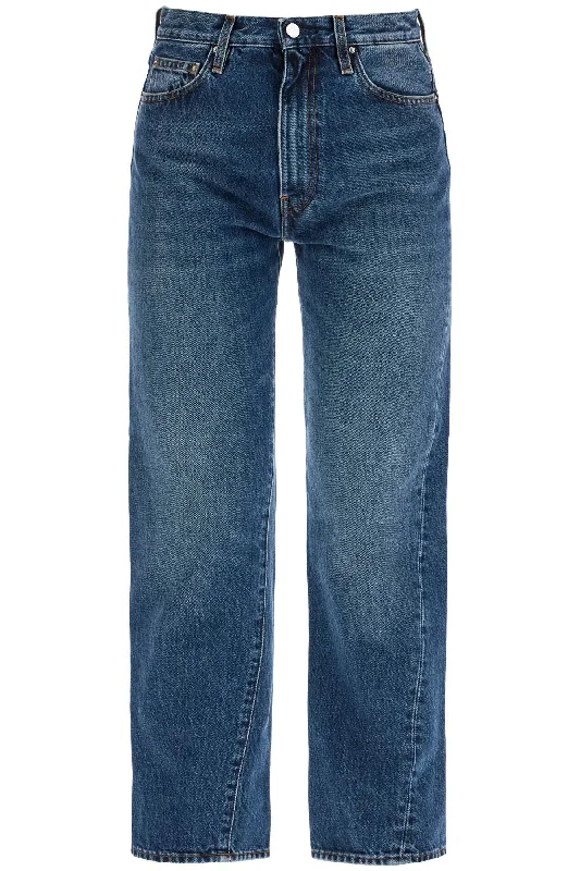 Toteme Women's Washed blue Organic Cotton Jeans Hip Women's Urban