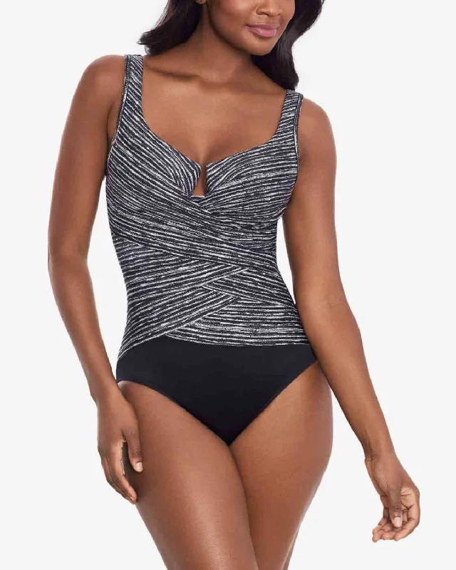 2024 Miraclesuit Selenite Layered Escape One Piece Swimsuit - 6552466 Scandinavian