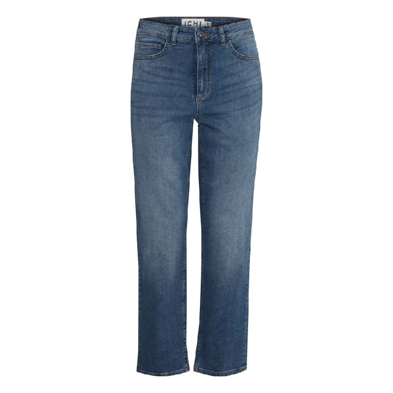 ICHI  Cotton Jeans & Women's Pant Trendy Women's Oversized