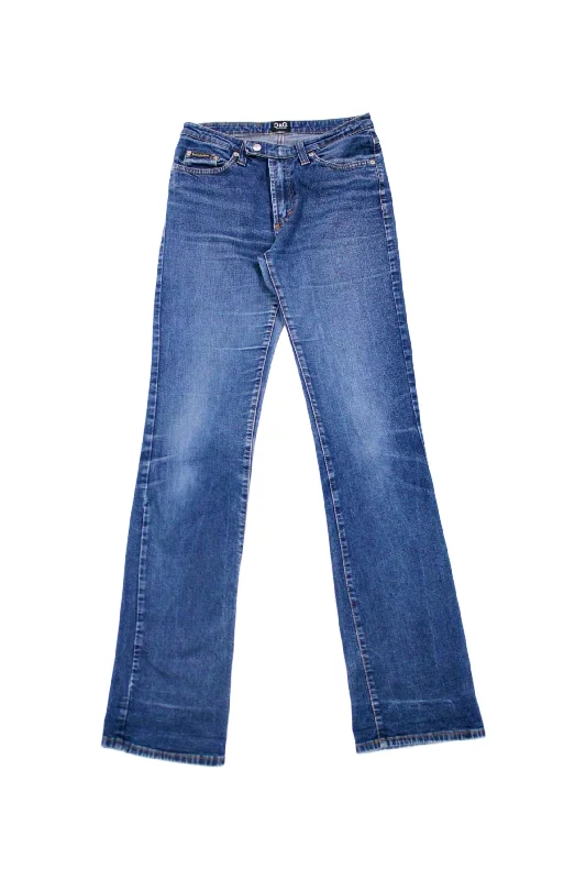 D&G - Low Waist Flare Sophisticated Women's Tailored