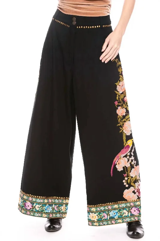 Something Magical Wide Leg Pants In Black Women