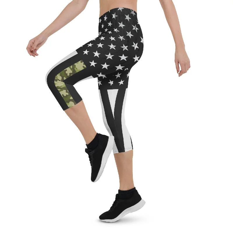 Armed Forces Capris Laid - back Women's Style