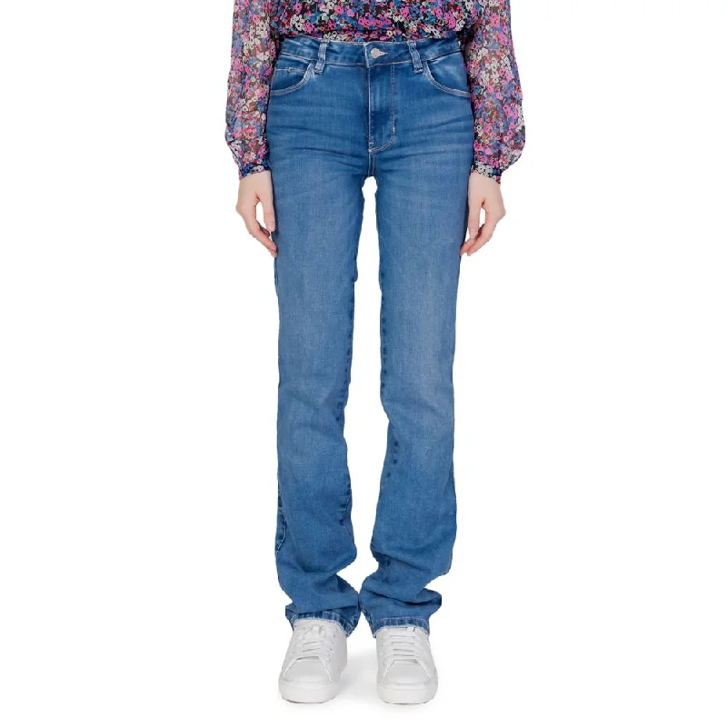 Guess blue Organic Cotton Jeans & Women's Pant Relaxed Women's 