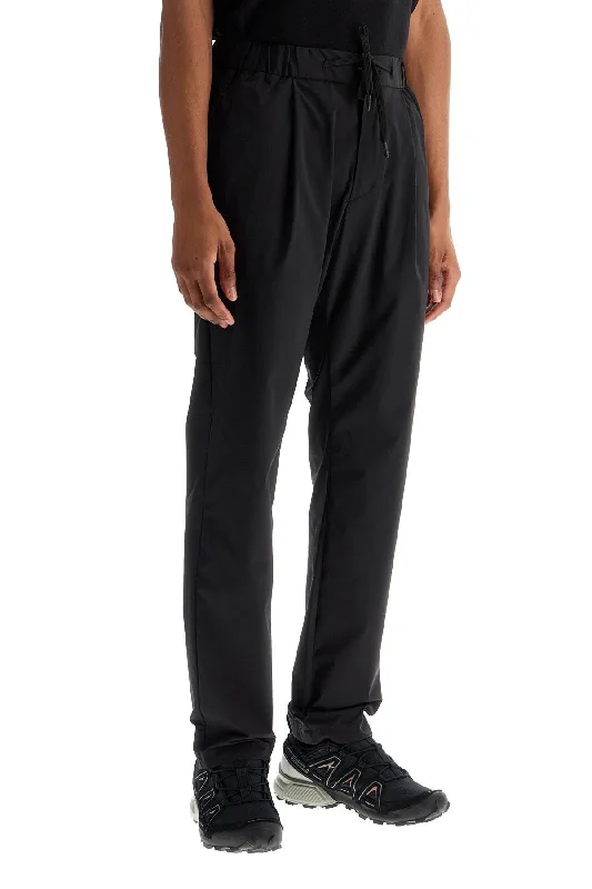 Herno High-Waisted Black Nylon Women's Pants Monochromatic All - in - one