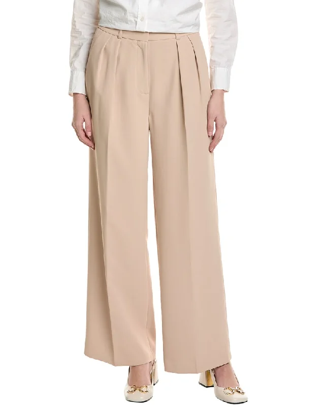 Kenneth Cole Pleated Wide Leg Pant Disco
