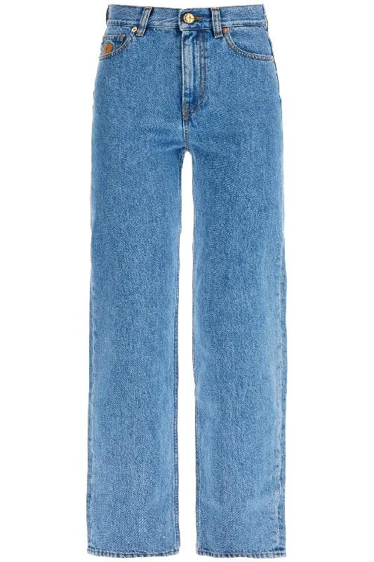 Blaze Milano Women's blue Cotton Jeans With Distinctive Embroidery Bold Women's Statement