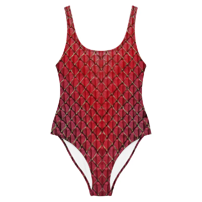 Dragonheart One-Piece Swimsuit Geometric