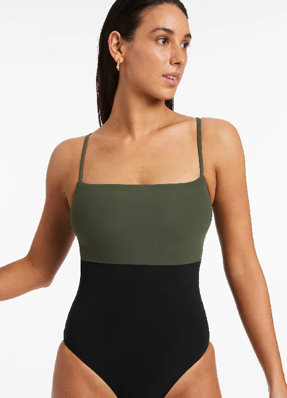 Versa Tank One Piece - Olive Casual Women's Japanese 