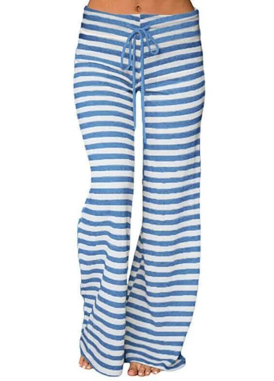 Comfortable Striped Women Pants Earthy Women's Hemp - based