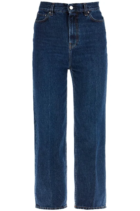 Toteme Women's  blue Organic Cotton Tape Jeans Earthy Women's Hemp - based