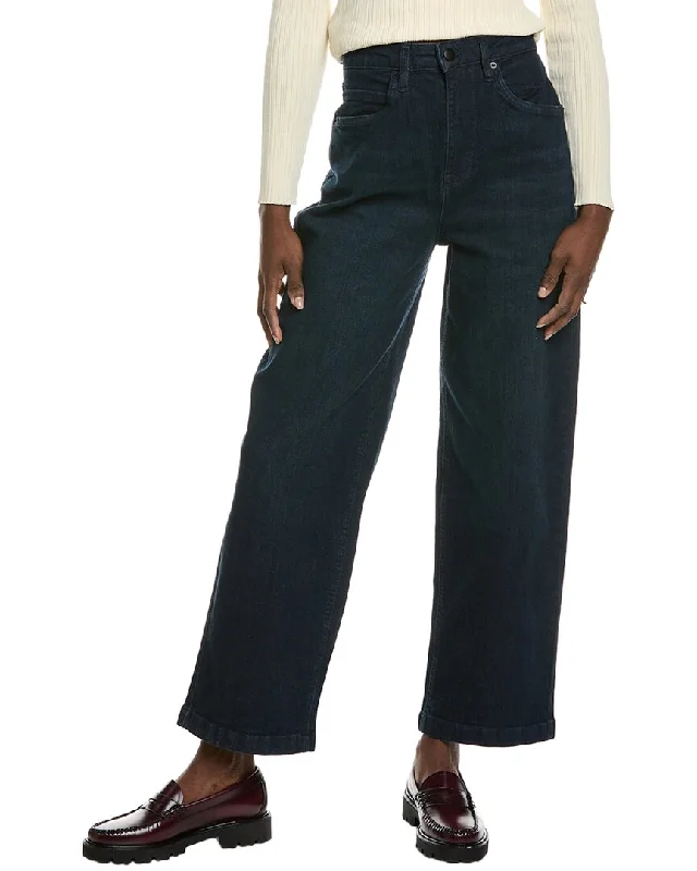 Kenneth Cole High-Rise Barrel Leg Jean Monochromatic All - in - one