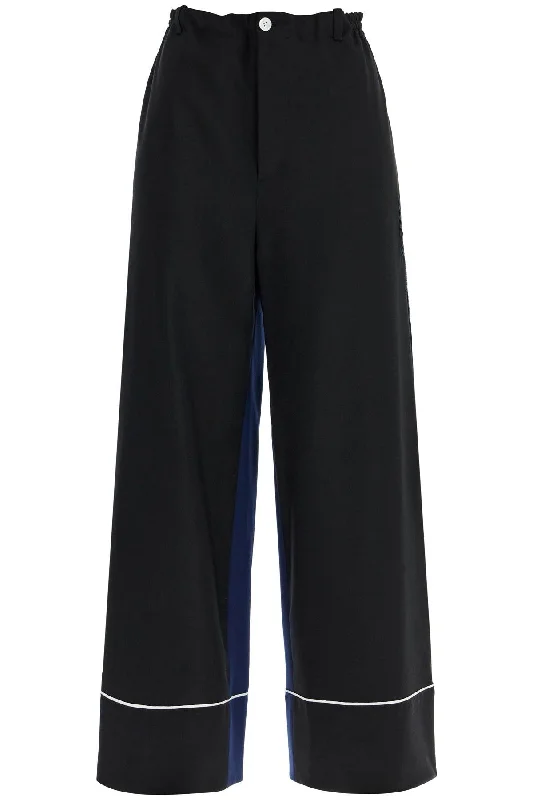 Marni Women's Elegant  Virgin Wool Trousers Hip Women's Urban