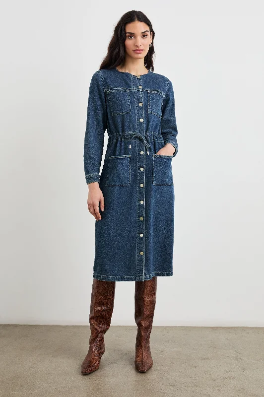 ELYSIAN DRESS - PEBBLE BLUE Cool Women's Skate